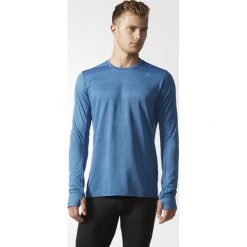 Bluza adidas Supernova Long Sleeve M Niebieska. Niebieskie bluzy męskie marki Adidas, m, bez wzorów, bez kołnierzyka, z długim rękawem, długie, bez kaptura. Za 59,99 zł.