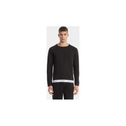 Bluzy Calvin Klein Jeans 000NM1359E SWEATSHIRT. Czarne bluzy męskie Calvin Klein Jeans, s, bez wzorów, z jeansu, bez kołnierzyka, bez rękawów, bez kaptura. Za 229,39 zł.
