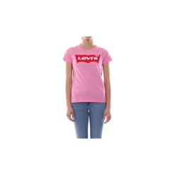 T-shirty z krótkim rękawem Levis 17369 THE PERFECT TEE. Różowe t-shirty damskie Levi's®, s, bez wzorów, bez kołnierzyka. Za 115,46 zł.
