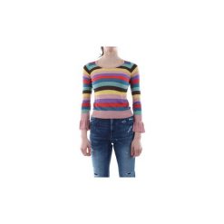 Swetry Guess W91R71 Z2B90 DILETTA. Szare swetry damskie Guess, xs, z aplikacjami, bez rękawów, bez kaptura. Za 315,74 zł.
