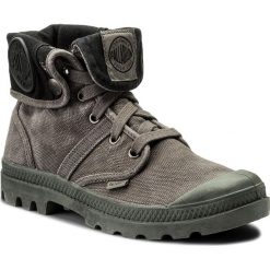 Trapery PALLADIUM - Pallabrouse Baggy 92478-029-M Metal. Szare trapery damskie Palladium, z tworzywa sztucznego, bez obcasa, bez zapięcia. W wyprzedaży za 259,00 zł.