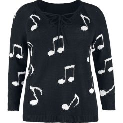 Bluzy rozpinane damskie: RED by EMP Notes Sweatshirt Bluza damska czarny