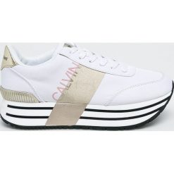 Calvin Klein Jeans - Buty. Szare buty sportowe damskie Calvin Klein Jeans, z gumy. Za 629,90 zł.