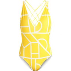Stroje kąpielowe damskie: Lavish Alice ABSTRACT MACRAME Kostium kąpielowy yellow