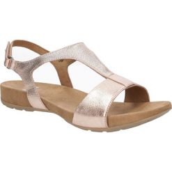 SANDAŁY CAPRICE 9-28604-26. Szare sandały damskie marki Caprice, bez wzorów, bez obcasa, bez zapięcia. Za 159,99 zł.