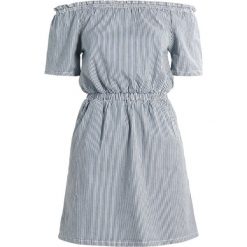 Sukienki hiszpanki: Miss Selfridge TICKING STRIPE BARDOT Sukienka letnia blue