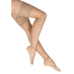 Skarpetki damskie: La Perla PARADIS 15 Zakolanówki nude