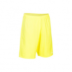 Spodenki Do Koszykówki Unisex Dla Początkujących Sh100 Żółte. Żółte bermudy męskie TARMAK, z materiału. Za 24,99 zł.