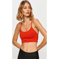 Reebok - Biustonosz sportowy. Czerwone biustonosze sportowe damskie Reebok, s, bez wzorów, z elastanu. Za 89,90 zł.
