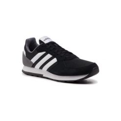 ADIDAS B44650 8K. Czarne buty sportowe męskie Adidas, ze skóry, bez zapięcia. Za 249,99 zł.