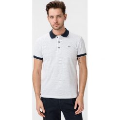 GAS Ralph/S Star Polo Koszulka Biały Wielokolorowy. Białe podkoszulki męskie Gas, s, bez wzorów, z elastanu, retro, polo, bez rękawów. Za 292,95 zł.