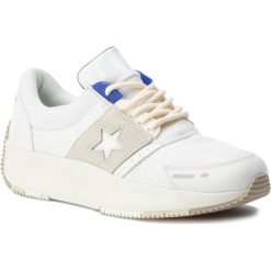 Sneakersy CONVERSE - Run Star Ox 163310C Vintage White/Egret. Białe półbuty damskie Converse, z zamszu. W wyprzedaży za 269,00 zł.