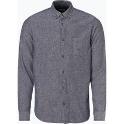 Aygill's - Męska koszula z dodatkiem lnu, niebieski. Niebieskie koszule męskie marki Aygill's, s, bez wzorów, bez kołnierzyka, bez rękawów. Za 129,95 zł.