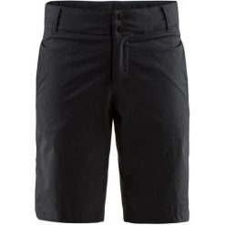 Craft szorty rowerowe damskie Ride Shorts, czarny L. Czarne spodenki sportowe damskie Craft, l, bez wzorów, z materiału, klasyczne, rowerowe. Za 229,00 zł.