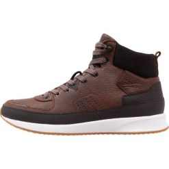 Tenisówki męskie: HUB ZONE Tenisówki i Trampki wysokie dark brown/white