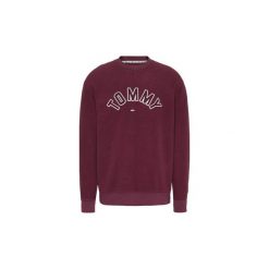 Bluzy Tommy Jeans DM0DM07039 REVERSED. Czerwone bluzy męskie Tommy Jeans, s, bez wzorów, z jeansu, bez kołnierzyka, bez rękawów, bez kaptura. Za 313,05 zł.