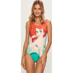 Speedo - Strój kąpielowy. Pomarańczowe stroje kąpielowe damskie Speedo, bez wzorów, z poliesteru. W wyprzedaży za 199,90 zł.