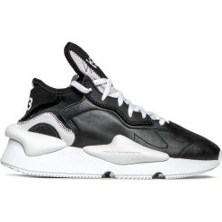 Buty Y-3 KAIWA Czarny. Czarne buty sportowe damskie marki Y-3, bez wzorów, z zamszu, sportowe. W wyprzedaży za 1232,00 zł.