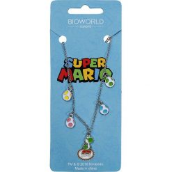Naszyjniki damskie: Super Mario Yoshi and Eggs Naszyjnik srebrny