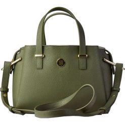 Tommy Hilfiger Torebka Th Core Med Satchel Grape liści. Torebki klasyczne damskie TOMMY HILFIGER, bez wzorów, biznesowe, bez dodatków. Za 622,00 zł.