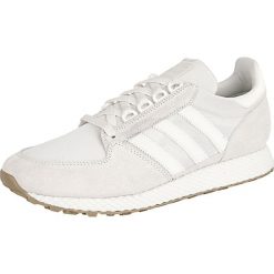 Adidas Forest Grove Buty sportowe biało-szary. Szare buty sportowe damskie marki Adidas, z zamszu. Za 324,90 zł.