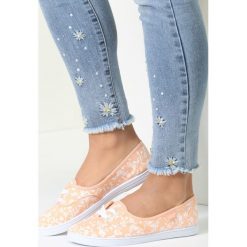 Pomarańczowe Tenisówki Selfish Girl. Pomarańczowe trampki i tenisówki damskie vices, bez wzorów, bez zapięcia. Za 29,99 zł.