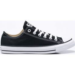 Converse - Tenisówki. Czarne trampki męskie Converse, bez wzorów, z materiału, na sznurówki. Za 279,90 zł.