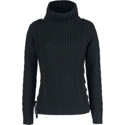 Black Premium by EMP Yertle The Turtle Bluza damska czarny. Czarne bluzy damskie marki Black Premium by EMP, xl, bez wzorów, bez rękawów, bez kaptura. Za 121,90 zł.