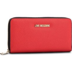 Portfele damskie: Duży Portfel Damski LOVE MOSCHINO – JC5552PP16LQ0500 Rosso