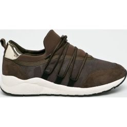 S. Oliver - Buty. Zielone buty sportowe damskie marki S.Oliver, bez wzorów, z materiału, sportowe. W wyprzedaży za 189,90 zł.