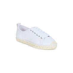 Espadryle Esprit Octavia LU. Białe espadryle damskie Esprit, bez wzorów, bez obcasa. W wyprzedaży za 175,20 zł.