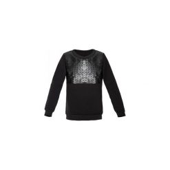 Bluzy damskie: BLUZA czarna poziom