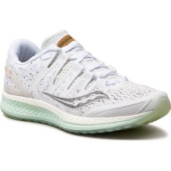 Buty SAUCONY - Liberty Iso S10410-40 Wht. Białe buty damskie do biegania marki Saucony, z tworzywa sztucznego. W wyprzedaży za 429,00 zł.