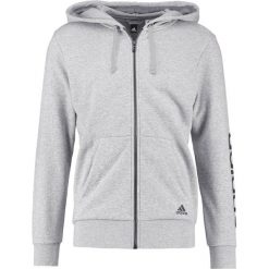 Bluzy męskie: adidas Performance Bluza rozpinana medium grey heather