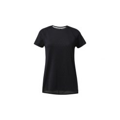 T-shirty z krótkim rękawem Reebok Sport Koszulka SmartVent Tee. Czarne topy sportowe damskie marki Reebok Sport, s, bez wzorów, bez kołnierzyka, z krótkim rękawem, krótkie, bez kaptura. Za 169,00 zł.
