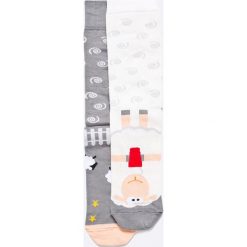 Nanushki - Skarpety Starsheep. Szare skarpetki męskie marki Nanushki, bez wzorów, z elastanu. Za 24,90 zł.