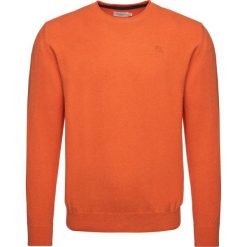 Sweter Pepe Jeans Keynes PM701952. Niebieskie swetry męskie Pepe Jeans, m, bez wzorów, z bawełny, klasyczne, z klasycznym kołnierzykiem, bez kaptura. W wyprzedaży za 199,00 zł.