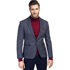 Marynarka GASPARE MAGS000187. Szare marynarki męskie marki Giacomo Conti, m, melanż. Za 499,00 zł.