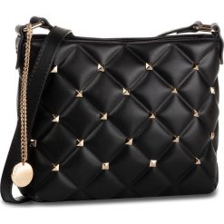 Torebka MONNARI - BAG7470-020 Black. Czarne listonoszki damskie Monnari, bez wzorów, ze skóry ekologicznej, bez dodatków. W wyprzedaży za 159,00 zł.