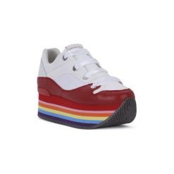 Buty Apepazza ROBI RIVA. Czerwone trampki i tenisówki damskie Apepazza, bez wzorów, bez zapięcia. Za 600,12 zł.