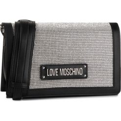 Torebka LOVE MOSCHINO JC4051PP1ALH100B. Czarne listonoszki damskie Love Moschino, bez wzorów, bez dodatków. W wyprzedaży za 519,00 zł.