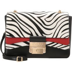 Torebki klasyczne damskie: Guess Luxe GINEVRA SMALL FLAP Torba na ramię white