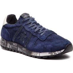Sneakersy PREMIATA - Eric 3293 Granatowy. Niebieskie sneakersy męskie marki Premiata, na co dzień, bez wzorów, ze skóry, bez zapięcia. W wyprzedaży za 529,00 zł.