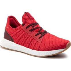 Sneakersy JACK&JONES - Jfwmike 12155438 Barbados Cherry. Czerwone półbuty męskie Jack&Jones, na co dzień, bez wzorów, ze skóry ekologicznej, eleganckie, bez zapięcia. W wyprzedaży za 169,00 zł.