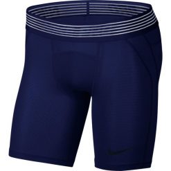 Spodenki Nike Pro HyperCool Shorts M Granatowe. Niebieskie spodenki męskie termoaktywne Nike, m, bez wzorów, z tkaniny, biznesowe, do biegania. Za 109,99 zł.