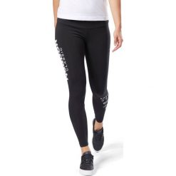 Legginsy Reebok GP Legging (DH1281). Czarne spodnie damskie Reebok, z elastanu. Za 119,99 zł.