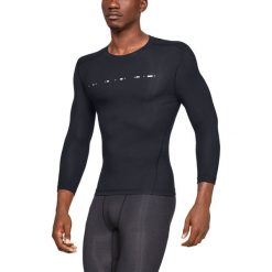 Under Armour Athlete Recovery Compression™ Koszulka Czarny. Czarne podkoszulki męskie Under Armour, s, bez wzorów, z elastanu, z długim rękawem. Za 602,95 zł.