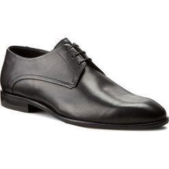 Półbuty BOSS - C-Dresios 50307676 10187917 01 Black 001. Czarne półbuty skórzane męskie Boss. W wyprzedaży za 649,00 zł.