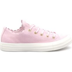 Converse Chuck Taylor All Star Scallop Tenisówki Różowy. Różowe trampki i tenisówki damskie Converse, ze skóry. Za 378,95 zł.