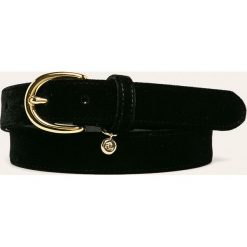 Lauren Ralph Lauren - Pasek. Czarne paski damskie Lauren Ralph Lauren, w paski, z bawełny. Za 219,90 zł.